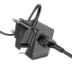 Мережевий зарядний пристрій з кабелем BOROFONE BAS11A Erudite single port charger set(iP) Black