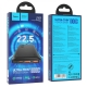 Зовнішній акумулятор HOCO J101 Astute 22.5W fully compatible power bank(10000mAh) Black