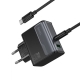 Зарядний пристрій HOCO 45W  CS74A 1Type-C + 1USB Black