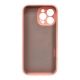 Чохол для смартфона Silicone Full Case AA Camera Protect for Apple iPhone 16 Pro Max 37,Grapefruit