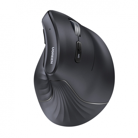 Маніпулятор миша бездротова UGREEN MU008 Multi-mode Vertical Mouse Black