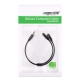 Аудіокабель UGREEN AV141 3.5mm Male to 2 Female Audio Cable ABS Case Black