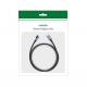 Кабель UGREEN US334 USB-C to USB-C PD Fast Charging 90 Degree Cable 5A Max Black 2m