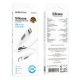 Кабель BOROFONE BX114 Structure PD silicone charging data cable iP White