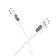 Кабель BOROFONE BX114 Structure PD silicone charging data cable iP White