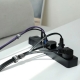 Органайзер для кабелю Baseus Circle Velcro strap 50cm Black