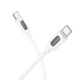 Кабель BOROFONE BX114 Structure 60W silicone charging data cable C to C White