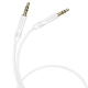 Аудіокабель BOROFONE BL16 3.5mm male to 3.5mm male, PVC, 1m, White
