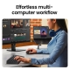 Маніпулятор миша бездротова UGREEN M751 Multi-mode Wireless Mouse Black