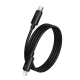 Кабель BOROFONE BX123 Leya PD30W silicone charging data cable iP Black
