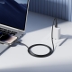 Кабель BOROFONE BX123 Leya PD30W silicone charging data cable iP Black