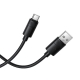 Кабель BOROFONE BX123 Leya silicone charging data cable Type-C Black