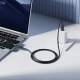 Кабель BOROFONE BX123 Leya silicone charging data cable Type-C Black