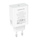 Мережевий зарядний пристрій BOROFONE BA109A Star single port PD40W charger (EU) White