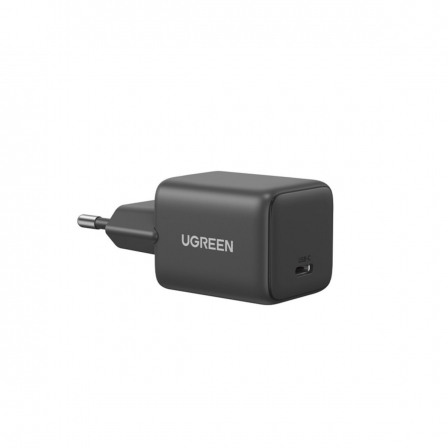 Мережевий зарядний пристрій UGREEN X512 20W USB-C GaN Fast Charger EU Grey