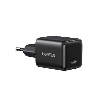 Мережевий зарядний пристрій UGREEN X512 20W USB-C GaN Fast Charger EU Black