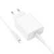 Мережевий зарядний пристрій BOROFONE BA107A Stellar single port PD30W charger set (C to iP) (EU) White