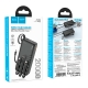 Зовнішній акумулятор HOCO J146A Night tide power bank with 4 cables(20000mAh)