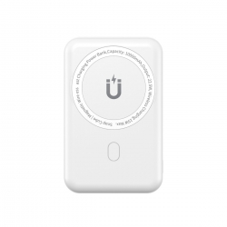 Зовнішній акумулятор WIWU Snap Cube- Magnetic Wireless Charger Power Bank  10000mAh SC1000WHT (3C) White