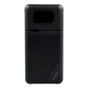 Зовнішній акумулятор WUW-Y163 (PD 22.5W quick charger ) 10 000 mAh black