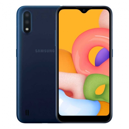 

Смартфон Samsung Galaxy A01 2/16GB Blue (SM-A015FZBD)
