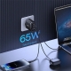 Мережевий зарядний пристрій Baseus Cube Pro Fast Charger 65W Black (P10152301113-00)