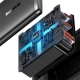Мережевий зарядний пристрій Baseus Cube Pro Fast Charger 65W Black (P10152301113-00)