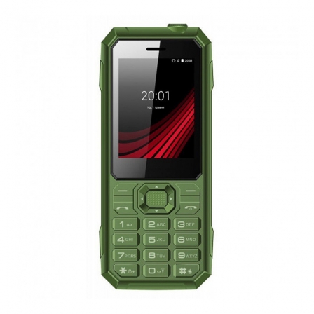 

Мобильный телефон ERGO F248 Defender Dual SIM Green