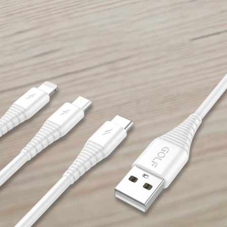 

Адаптер USB Golf GC-65 3 in 1 White