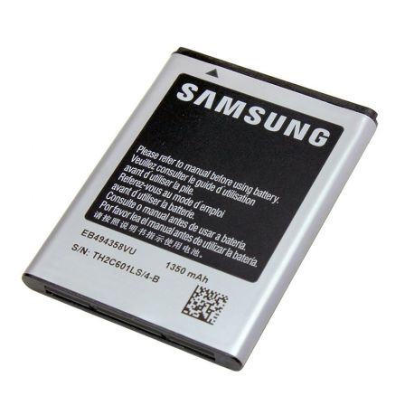 

Аккумулятор Samsung S7500 Galaxy Ace Plus (EB-L1P3DVU) (EB494358VU)