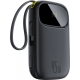 Повербанк (Powerbank) Baseus EnerFill FC31 Digital Display USB-C + C 20000mAh 45W Cosmic Black (P10082105123-00)