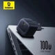 Мережевий зарядний пристрій Baseus EnerFill FH22 GaN 100W USB-C PD 3.0 + USB-C Black