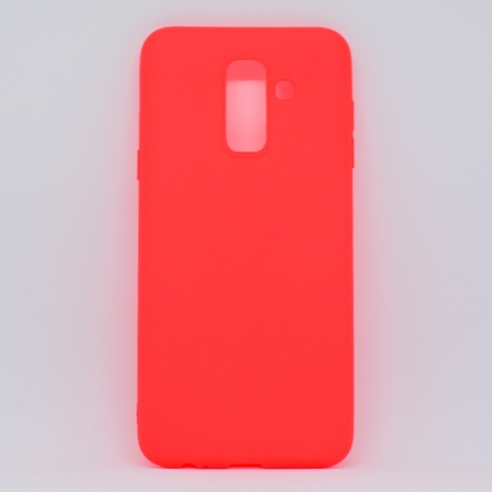 

Чехол-накладка Samsung A6 Plus Red