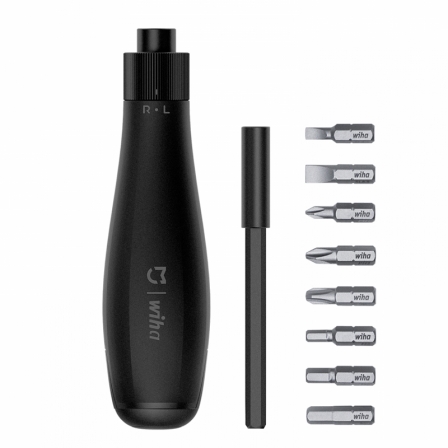

Отвертка с комплектом бит/стержней MiJia Wiha 8-in-1 Ratchet Screwdriver (JLLSD01XH/DZN4004CN)
