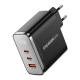 Мережевий зарядний пристрій ESSAGER ES-CD56 100W Black