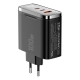 Мережевий зарядний пристрій Hoco CS27A Supply PD67W Black (6942007639835)