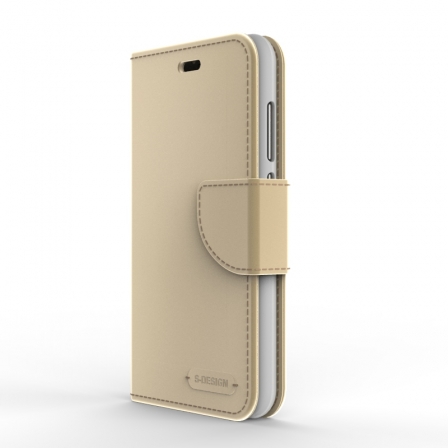 

Чехол-книжка Jeans model Samsung Galaxy J2 J260 Gold, Золотой