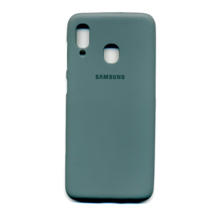 Чохол-накладка Brand Soft Samsung Galaxy A20/A30 Black