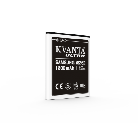 

Аккумулятор KvantaUltra Samsung Galaxy Core Duos I8262, Черный