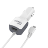 Автомобильное зарядное устройство Energo Plus 2.1A EC-102M Black