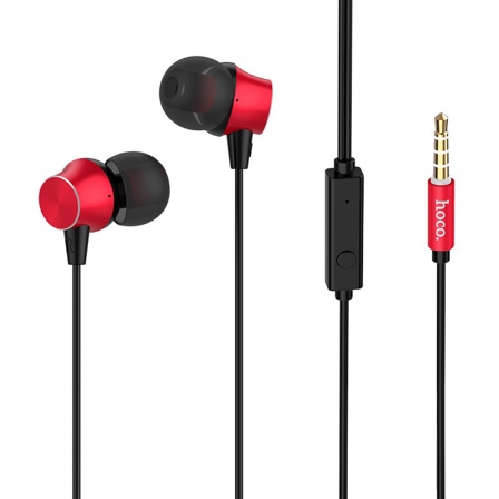 

Наушники HOCO M51 microphone Red, Красный