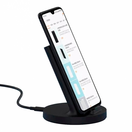 

Беспроводное зарядное устройство Xiaomi Mi Wireless Stand 20W (GDS4145GL), Черный