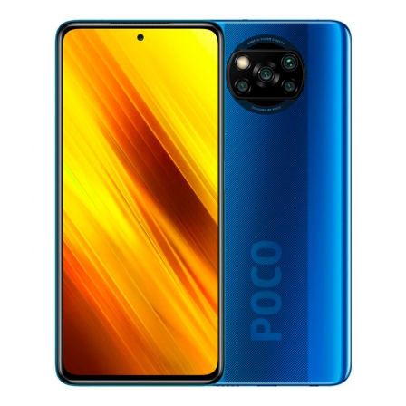 

Смартфон Xiaomi Poco X3 NFC 6/128GB UA UCRF Cobalt Blue, Синий