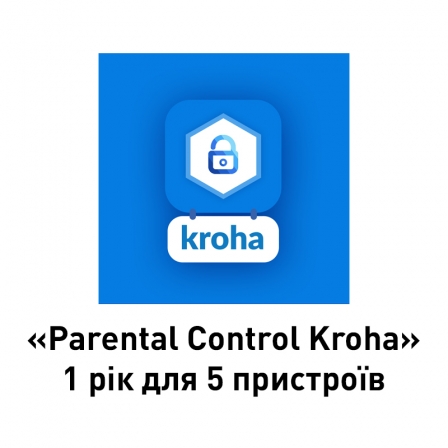 

Parental Control Kroha на 1 год для 5 устройств