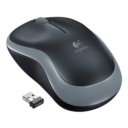 

Мышь Wireless Logitech M185 Gray (910-002238), Серый