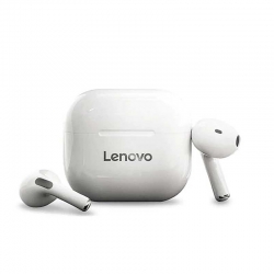 Навушники TWS повністю бездротові Lenovo LP40 White