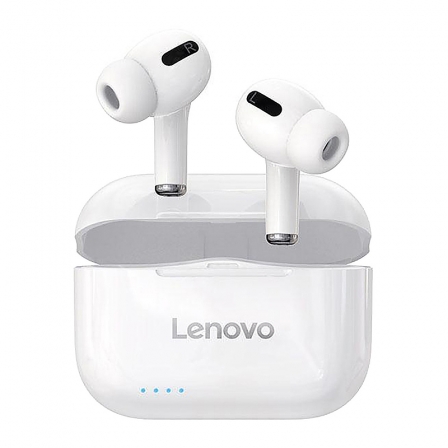Навушники TWS повністю бездротові Lenovo LP1s White