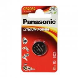 Батарейка Panasonic літієва CR2032 блістер, 1 шт. CR-2032EL/1B