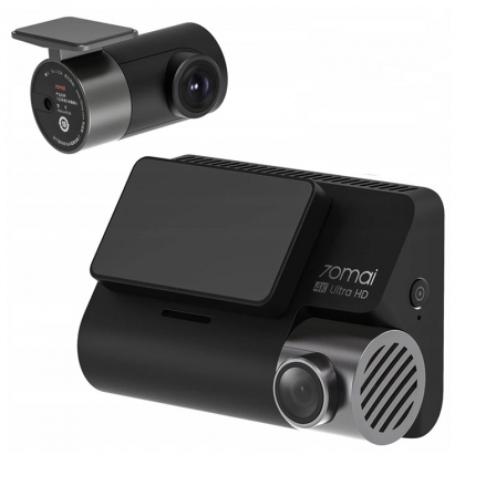 

Автомобильный видеорегистратор Xiaomi 70mai Dash Cam A800s-1 + Midrive RC06 Black, Черный