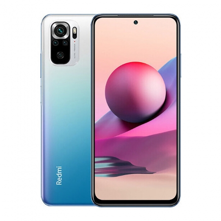 

Смартфон Xiaomi Redmi Note 10S 6/64GB Ocean Blue UACRF, Голубой